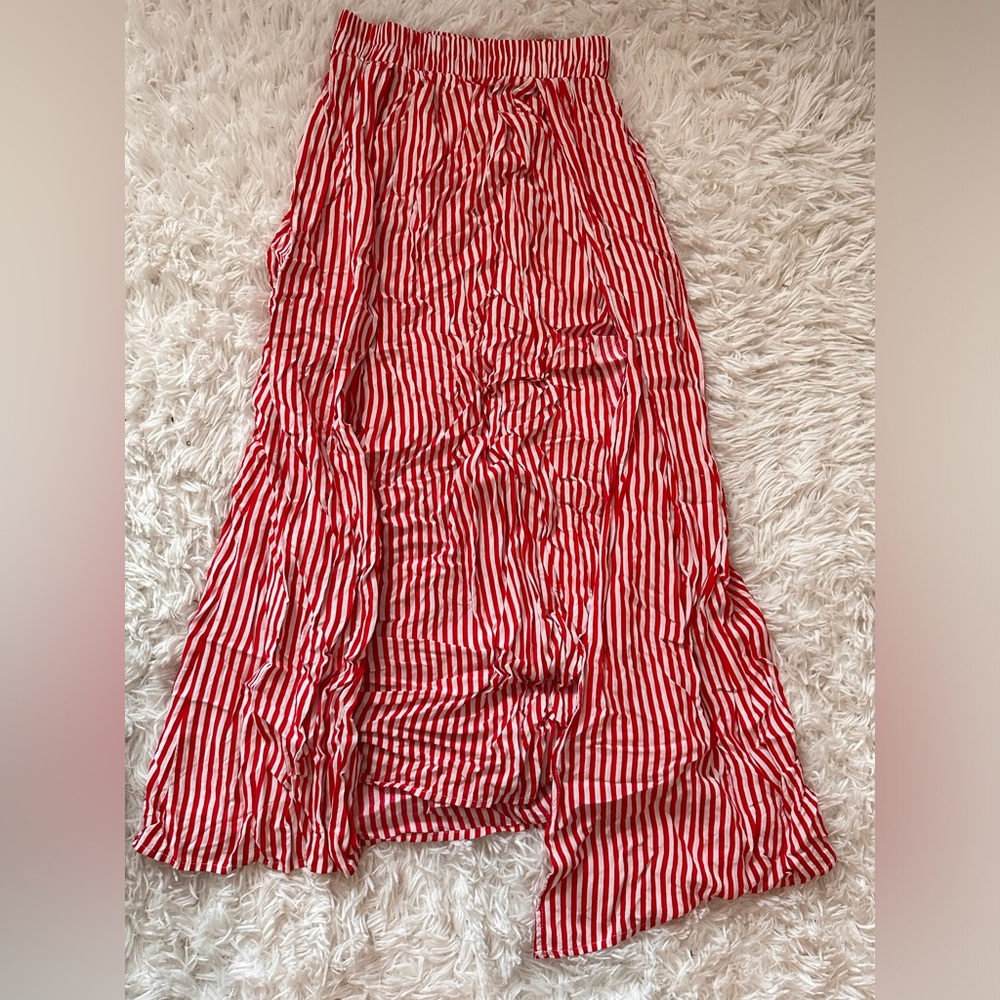 Vacation skirt, double split